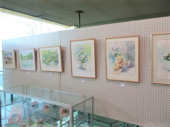 千早ロビー展示　自主サークル作品展示「彩の会千早」