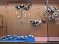 駒込ロビー展示
生涯学習団体『オリーブ』クリスマス作品展示