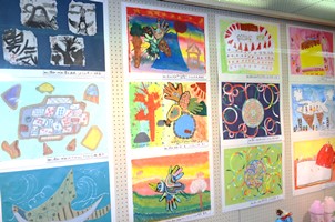 すがもロビー展示 清和小学校 児童作品展