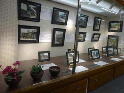 すがもロビー展示　巣鴨庚申塚街づくりを考える会
【第二弾】江戸の花さくらそうと北海道・東北ゆかりの絵画展