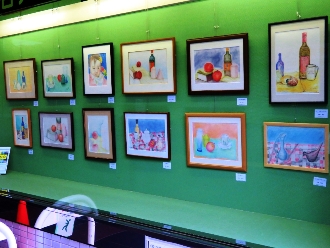 雑司が谷アートギャラリー
自主サークル作品展示「水彩色鉛筆を楽しむ会」