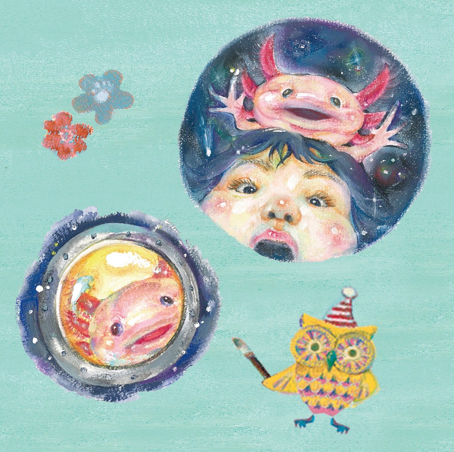 まちかどこども美術展 関連ワークショップ開催！
「めかくしドローイング」／「アトリエランタンをつくろう！」