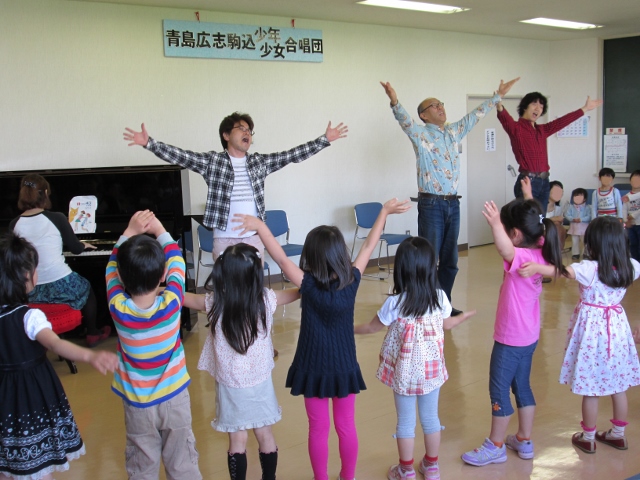 5月10日合唱団練習風景