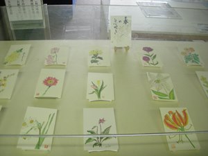 アートはがき絵さくら 展示 写真