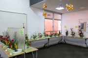 39回文化祭　展示　生け花